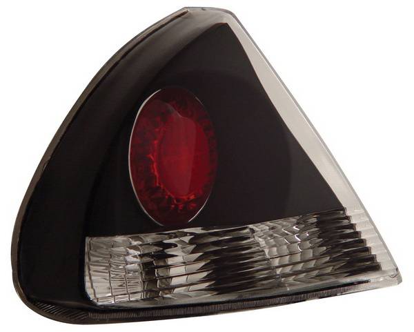 Anzo - Mitsubishi Mirage Anzo Taillights - Black - 221088