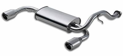 Vibrant - Stainless Steel Rear Section Exhaust Piping - 1700D