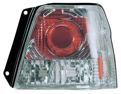Anzo - Toyota Tercel Anzo Taillights - Chrome - 221107