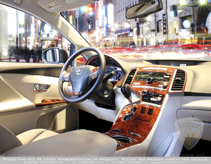 Sherwood - Toyota Venza Sherwood 2D Flat Dash Kit