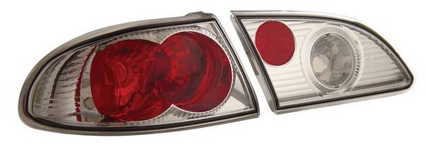 Anzo - Toyota Corolla Anzo Taillights - Chrome - 221114