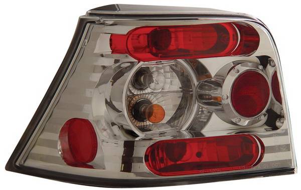Anzo - Volkswagen Golf Anzo Taillights - Chrome - 221122