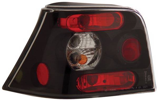 Anzo - Volkswagen Golf Anzo Taillights - Black - 221124