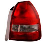 Anzo - Honda Civic HB Anzo Taillights - Red & Clear - 221135