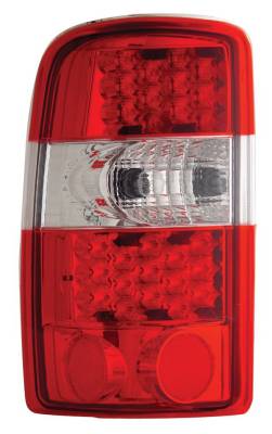 Anzo - Chevrolet Suburban Anzo LED Taillights - Red & Clear - 311001
