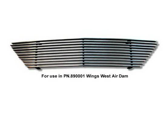 Wings West - Chevrolet Blazer Wings West Billet Grille Lower - 1PC - 302002L