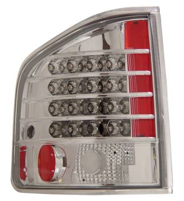 Anzo - Chevrolet S10 Anzo LED Taillights - Chrome - 311014