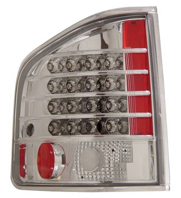 Anzo - Chevrolet S10 Anzo LED Taillights - Chrome - 311014