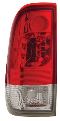 Anzo - Ford F150 Anzo LED Taillights - Red & Clear - 311025