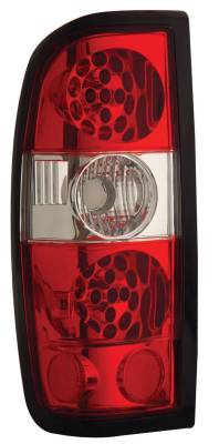 Anzo - Nissan Frontier Anzo LED Taillights - Red & Clear - 311031