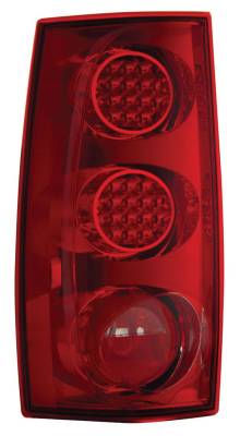 Anzo - Chevrolet Tahoe Anzo LED Taillights - Gen 2 - Red & Clear - 311064