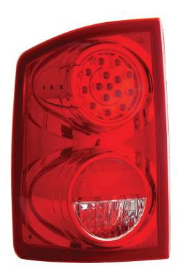 Anzo - Dodge Dakota Anzo LED Taillights - Red & Clear - 311067