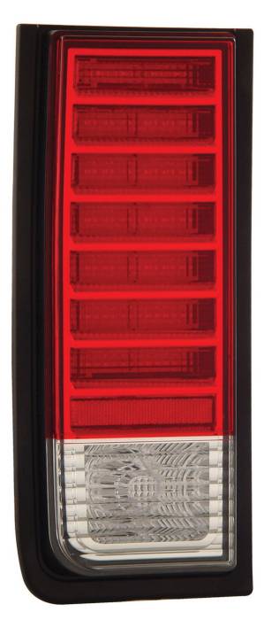 Anzo - Hummer H2 Anzo LED Taillights - Red & Clear - 311068