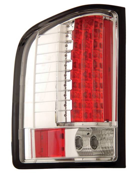Anzo - Chevrolet Silverado Anzo LED Taillights - Chrome - 311080
