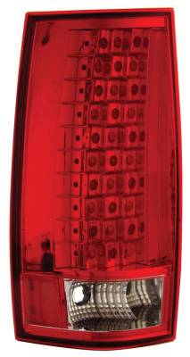 Anzo - Chevrolet Suburban Anzo LED Taillights - Gen 3 - Red & Clear - 311082