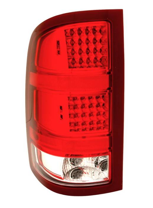 Anzo - GMC Sierra Anzo LED Taillights - Red & Clear - 311089