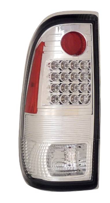 Anzo - Ford F250 Anzo LED Taillights - G2 - All Chrome - 311112