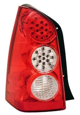 Anzo - Mazda Tribute Anzo LED Taillights - Red & Clear - 311129