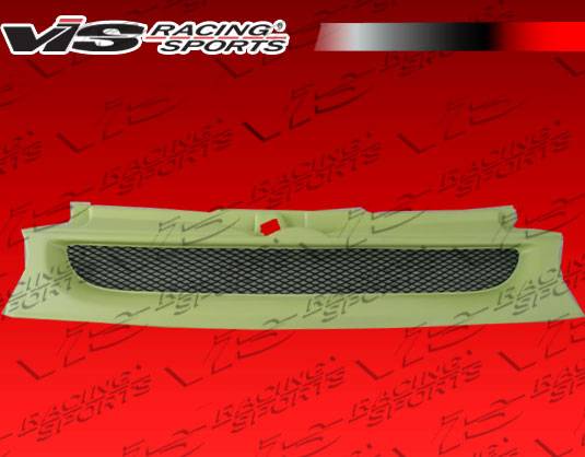 VIS Racing - Volkswagen Golf VIS Racing Emblemless Front Grille - Fiberglass - 99VWGOF2DELS-015