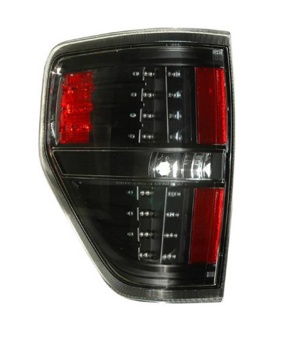 Anzo - Ford F150 Anzo LED Taillights - Black - 311145