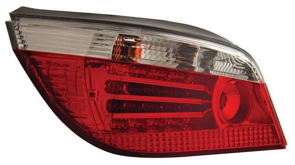 Anzo - BMW 5 Series Anzo LED Taillights - Red & Clear - 321006