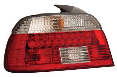 Anzo - BMW 5 Series Anzo LED Taillights - Red & Clear - 321007