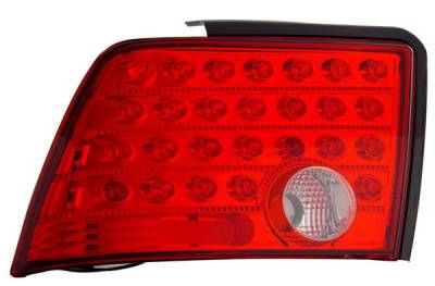 Anzo - Ford Mustang Anzo LED Taillights - Red & Clear - 321024
