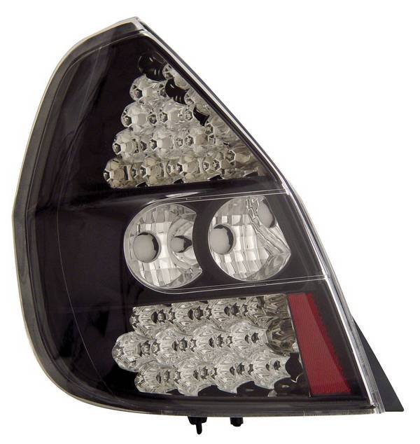 Anzo - Honda Fit Anzo LED Taillights - Black - 321043