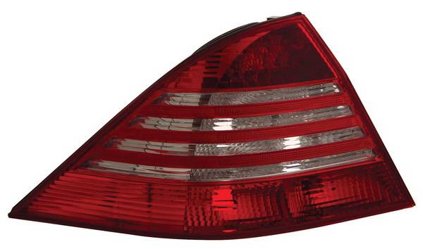 Anzo - Mercedes-Benz S Class Anzo LED Taillights - Red & Clear - 321055