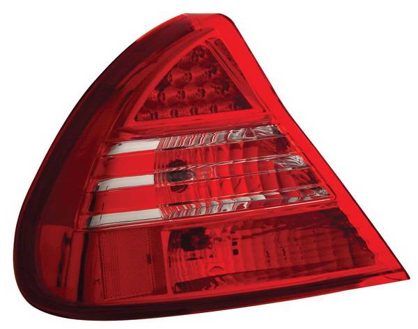 Mitsubishi Mirage Anzo LED Taillights - Red & Clear - 321059