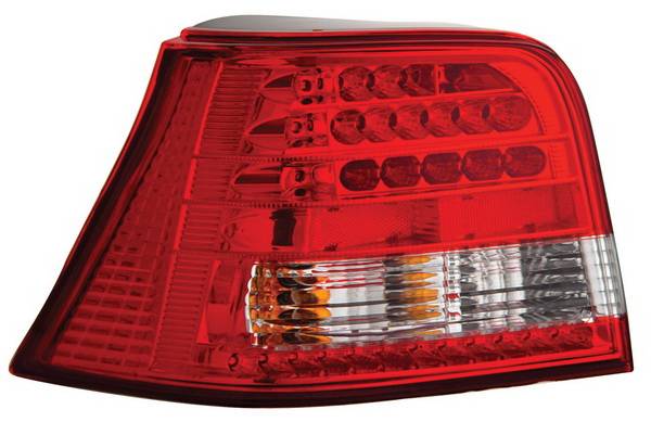Anzo - Volkswagen Golf Anzo LED Taillights - Red & Clear - 321063
