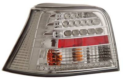 Anzo - Volkswagen Golf Anzo LED Taillights - Chrome - 321064