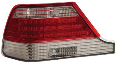 Anzo - BMW 7 Series Anzo LED Taillights - Red & Clear - 321071