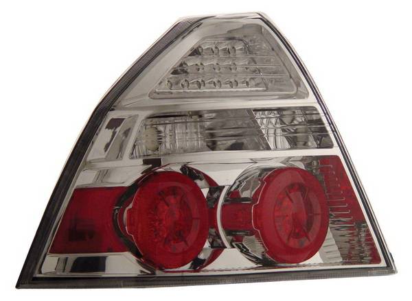 Anzo - Chevrolet Aveo Anzo LED Taillights - Chrome - 321103