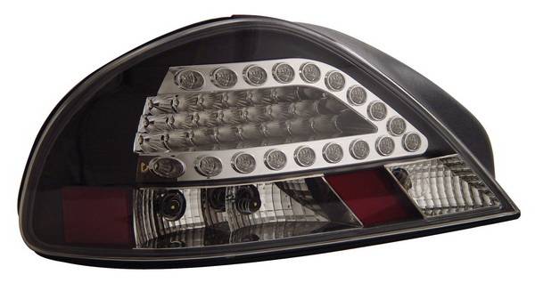 Anzo - Pontiac Grand Am Anzo LED Taillights - Black - 321109