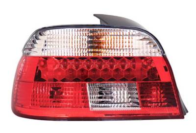 Anzo - BMW 5 Series Anzo LED Taillights - Red & Smoke - 321128