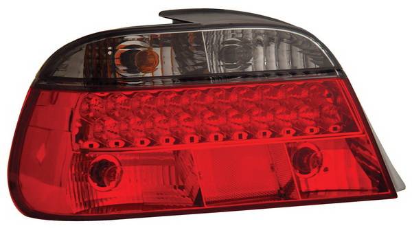 Anzo - BMW 7 Series Anzo LED Taillights - Red & Smoke - 321131
