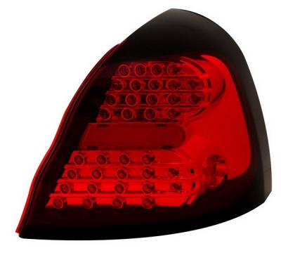 Anzo - Pontiac Grand Prix Anzo LED Taillights - All Red - 321148