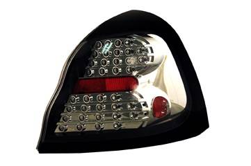 Anzo - Pontiac Grand Prix Anzo LED Taillights - Chrome - 321149