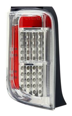 Anzo - Scion xB Anzo LED Taillights - Chrome - 321159