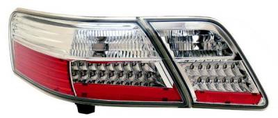 Anzo - Toyota Camry Anzo LED Taillights - Chrome - 4PC - 321161