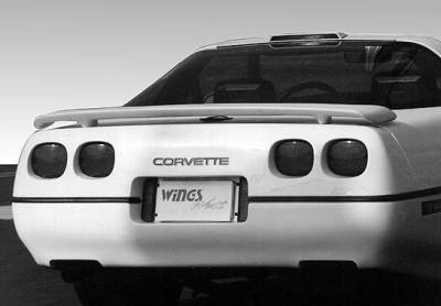 VIS Racing - Chevrolet Corvette VIS Racing 2 Leg Wing without Light - 591121