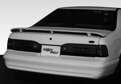 VIS Racing - Ford Thunderbird VIS Racing 3 Leg Custom Style Wing without Light - 591137