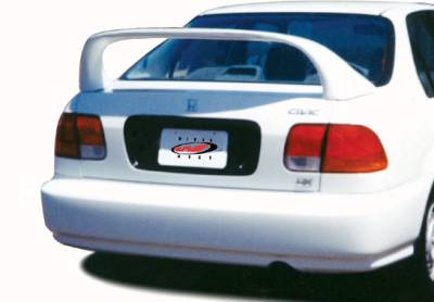 VIS Racing - Honda Civic 4DR VIS Racing Super Style Wing without Light - 591265