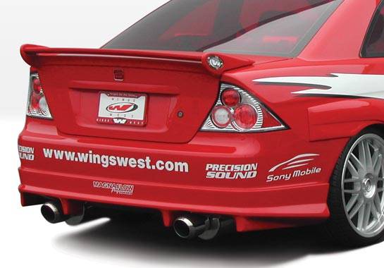 VIS Racing - Honda Civic 2DR VIS Racing Mini-Me Commando Wing without Light - 591516