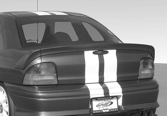 VIS Racing - Dodge Neon VIS Racing Flushmount Spoiler without Light- 3PC - 890618