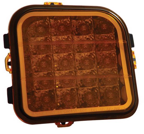 Anzo - Hummer H3 Anzo Euro Corner Lights - with Amber Reflectors - 521025