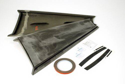 CDC - Ford Mustang CDC C-Pillar Scoops - Smooth - 110041