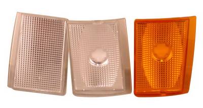 Anzo - Chevrolet CK Truck Anzo Euro Corner Lights - with Amber Reflectors - 6PC - 521032
