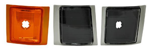 Anzo - Chevrolet CK Truck Anzo Corner Lights - Black - 6PC - 521033